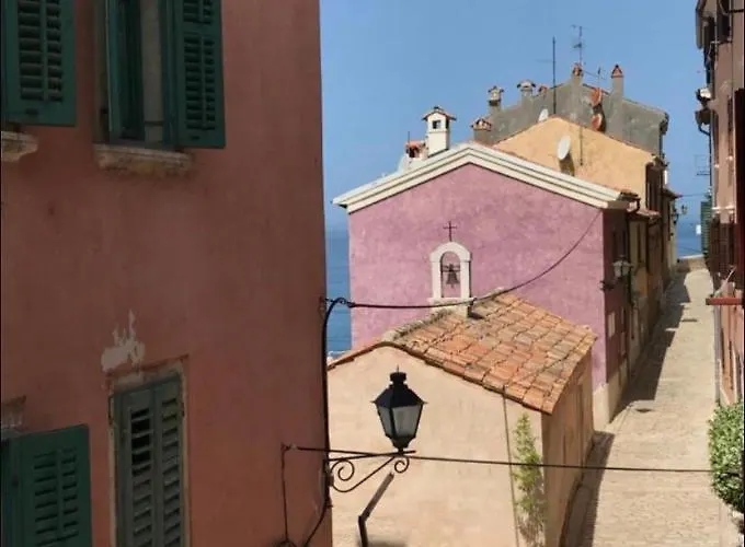 Walls In Old Town Of Rovinj